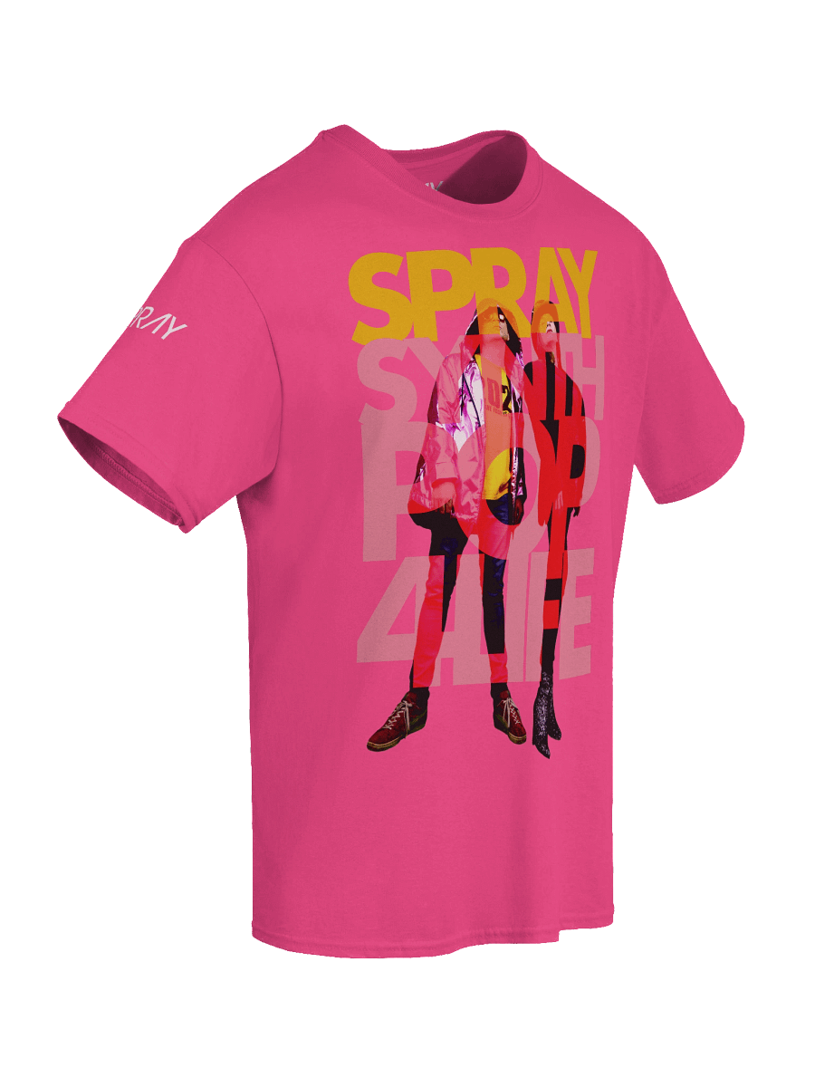 SPRAY - Synth Pop 4 Life T-shirt product image (8)