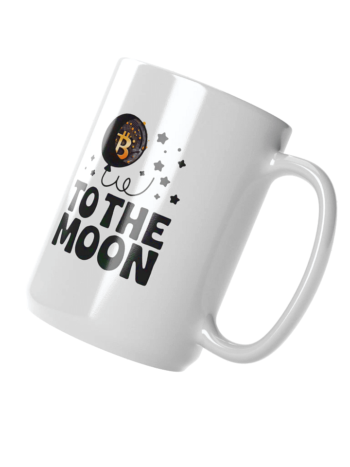 Bitcoin To The Moon Mug, Crypto Gift for Traders, Coffee Crypto Cup product image (2)