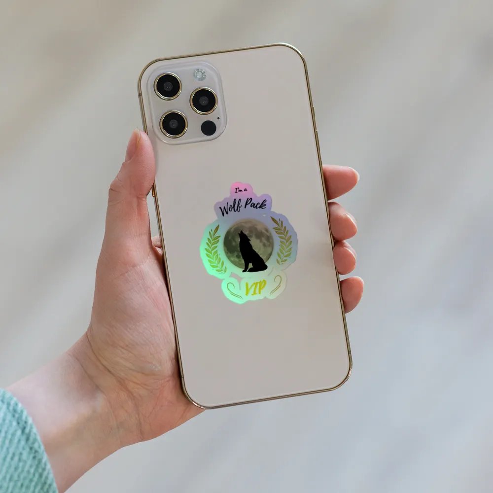 Wolf Pack VIP Holographic Sticker product image (6)