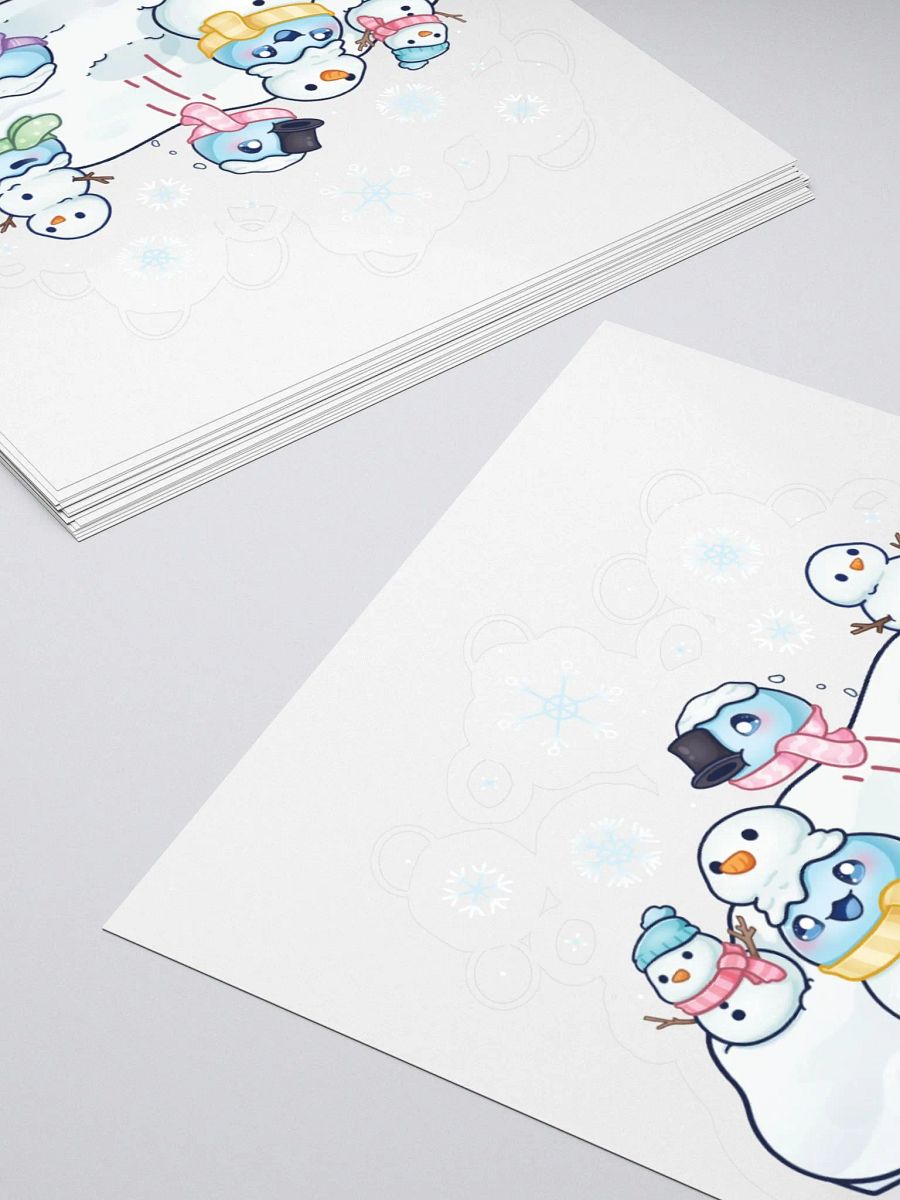 Snow Slime Kiss-Cut Sticker product image (10)
