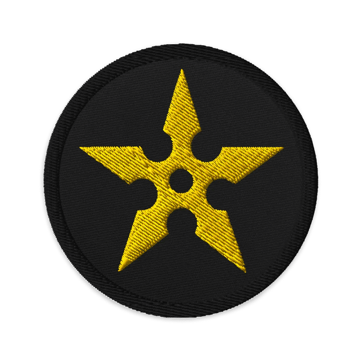 Golden Shuriken Patch product image (1)