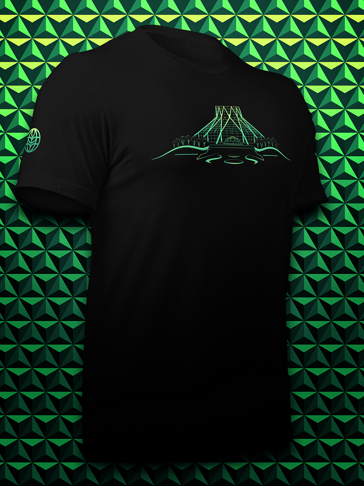LAND Line Art Unisex T-Shirt product image (2)
