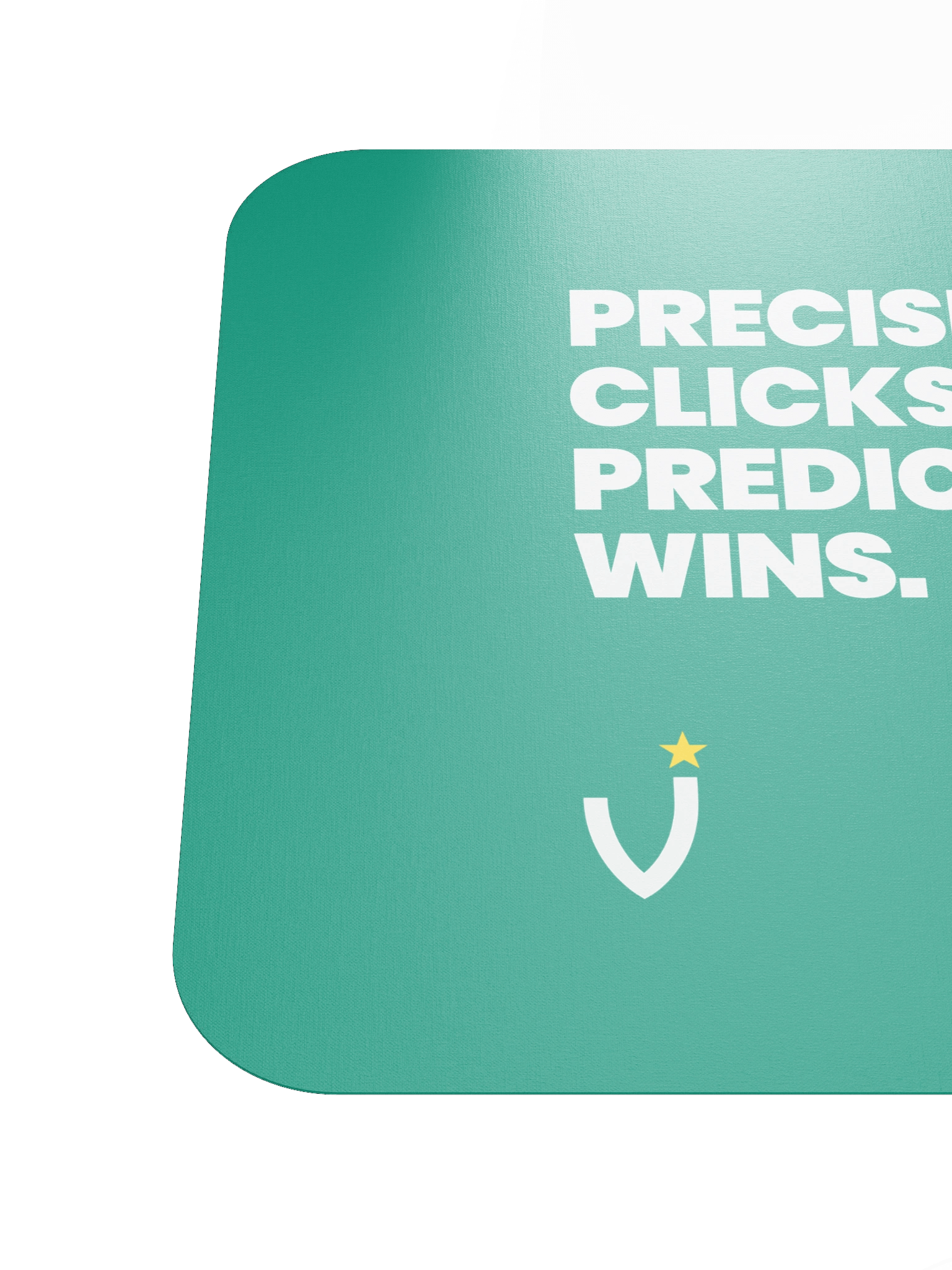 PRECISION CLICKS, PREDICTABLE WINS Classic Mouse Pad product image (3)