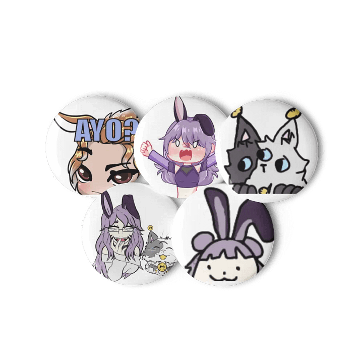 Yumi Emote Pin Set product image (3)