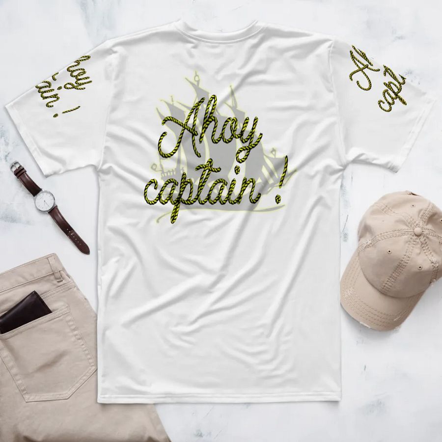 Harbor Town - Ahoy Captain - All Over Print T-Shirt product image (6)