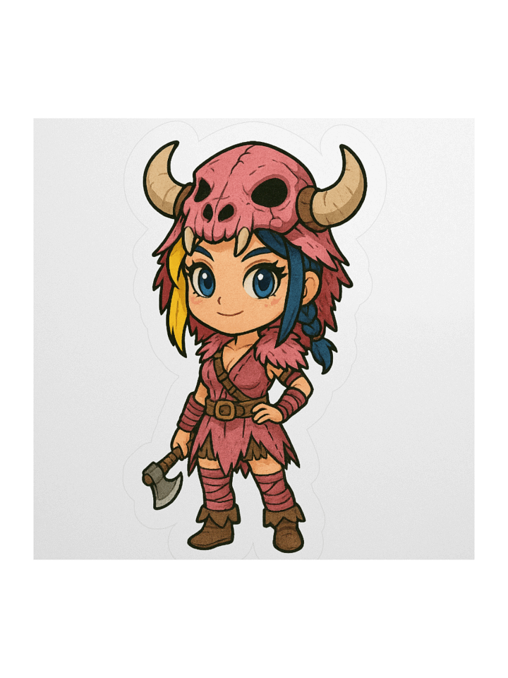 juju in Shaman costume sticker product image (2)
