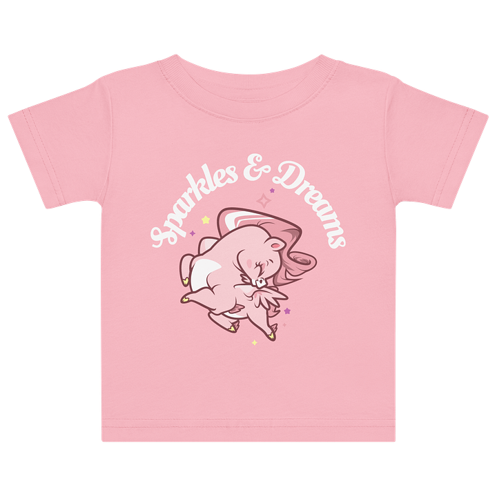 Sparkles & Dreams - Baby Jersey Short Sleeve Tee product image (1)