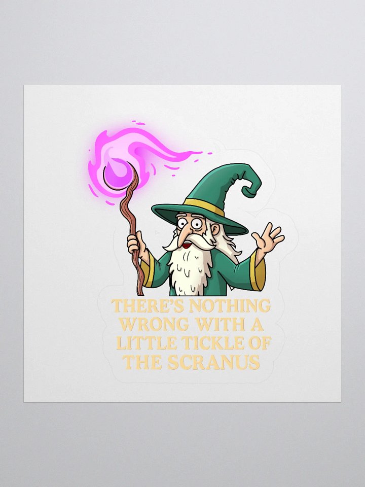 Wizard - Jon Arthon - Scranus Sticker product image (2)