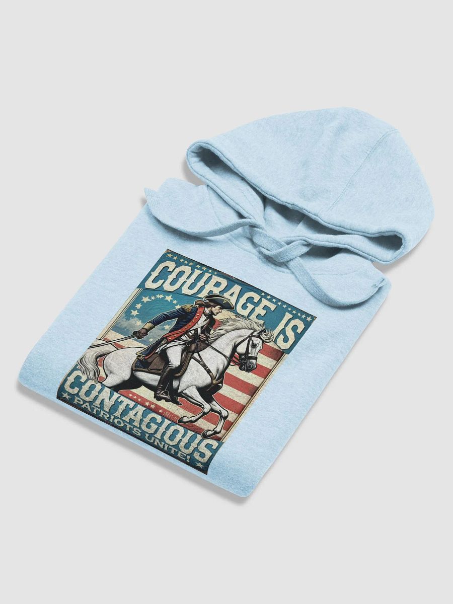 Courage Is Contagious Unisex Hoodie product image (6)