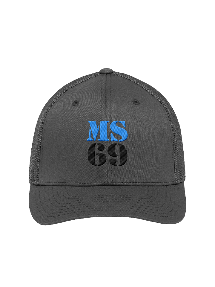 MS69 - Flexfit Trucker Hat Blue/Black product image (1)