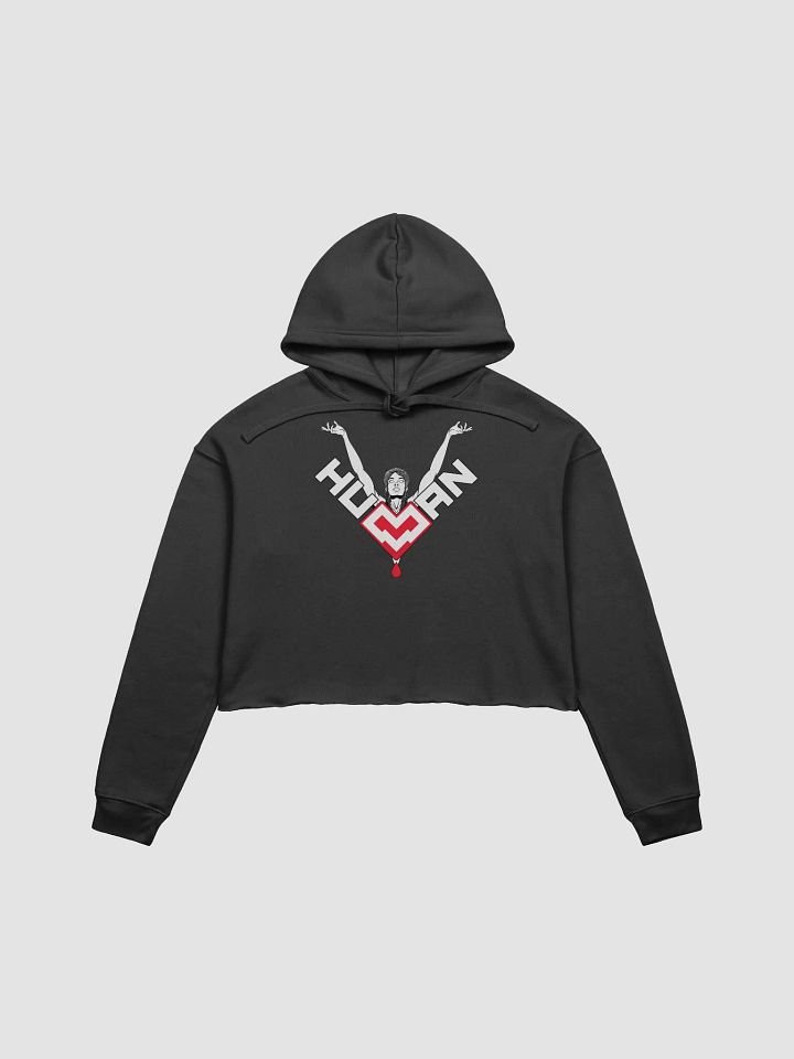 Human Cropped Hoodie product image (1)