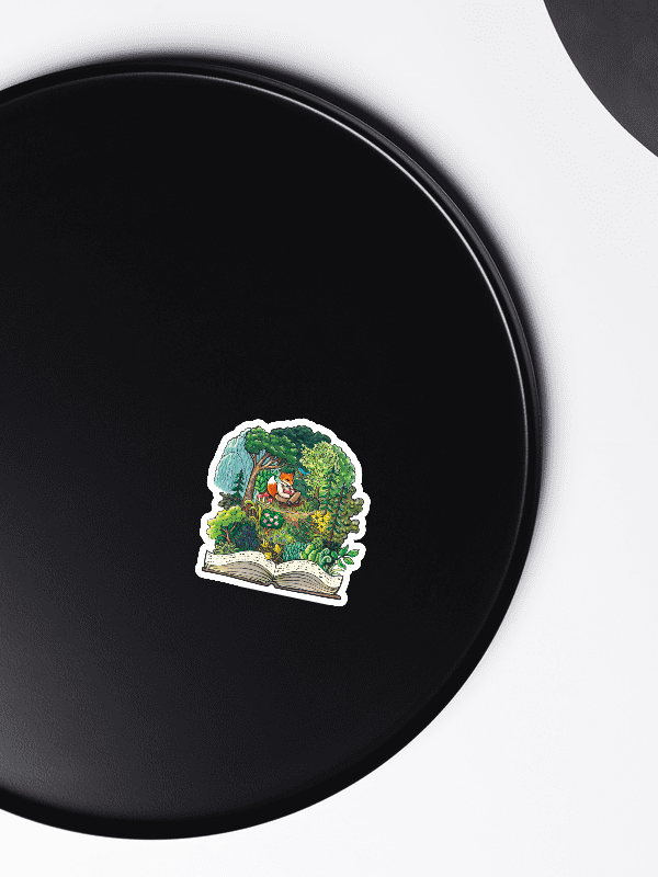 Fantasy Forest Fox Cake - 4 Inch Magnet product image (4)