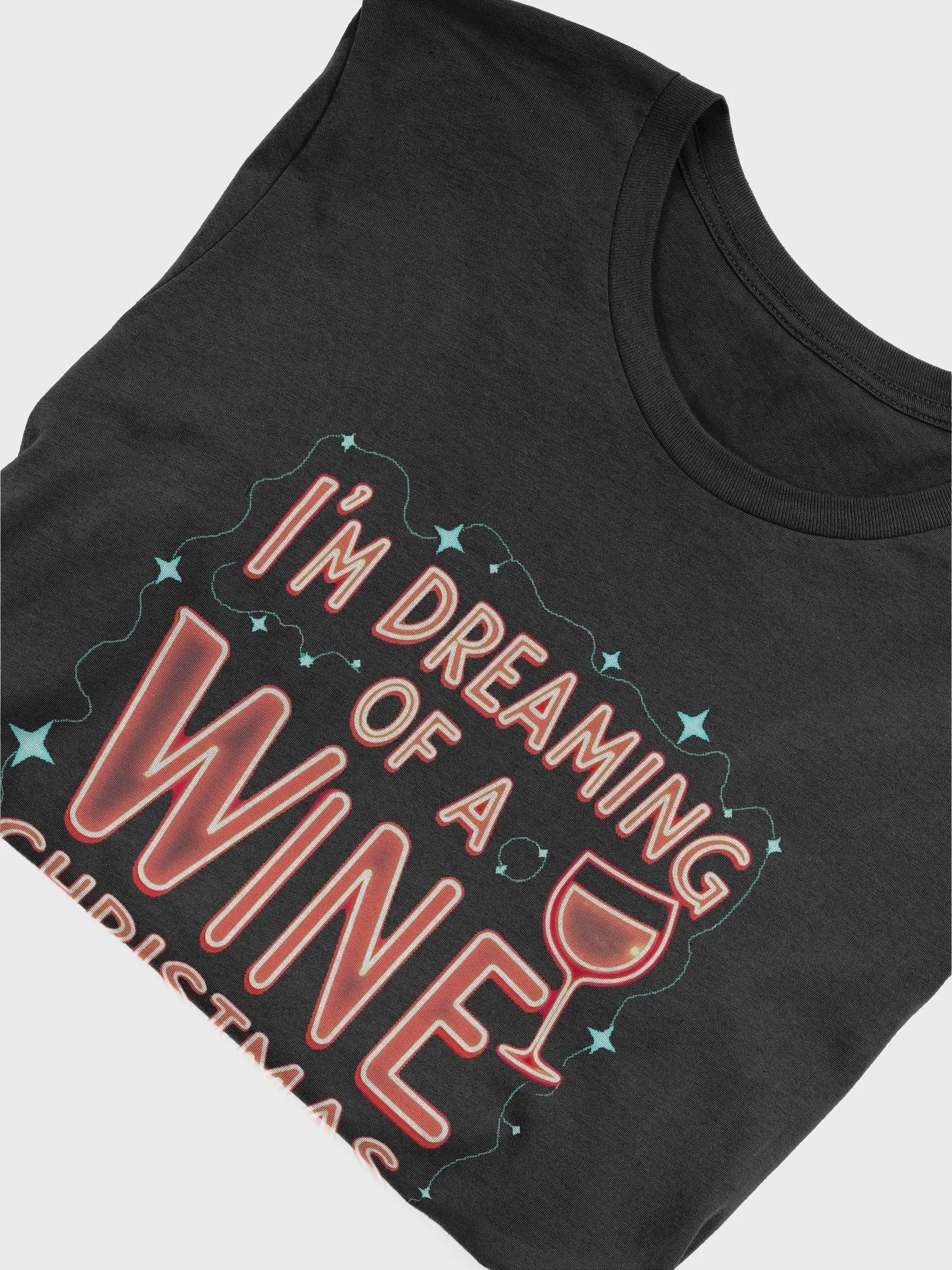 Wine Christmas T-Shirt product image (6)