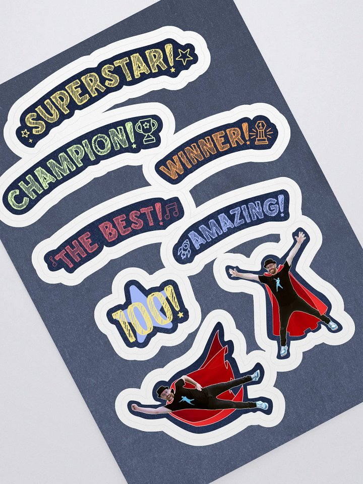 Superstar Sticker Sheet | DJ Raphi product image (1)
