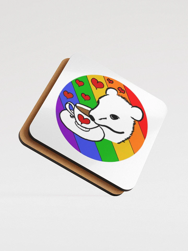 Rainbow Hearts Coasters product image (1)
