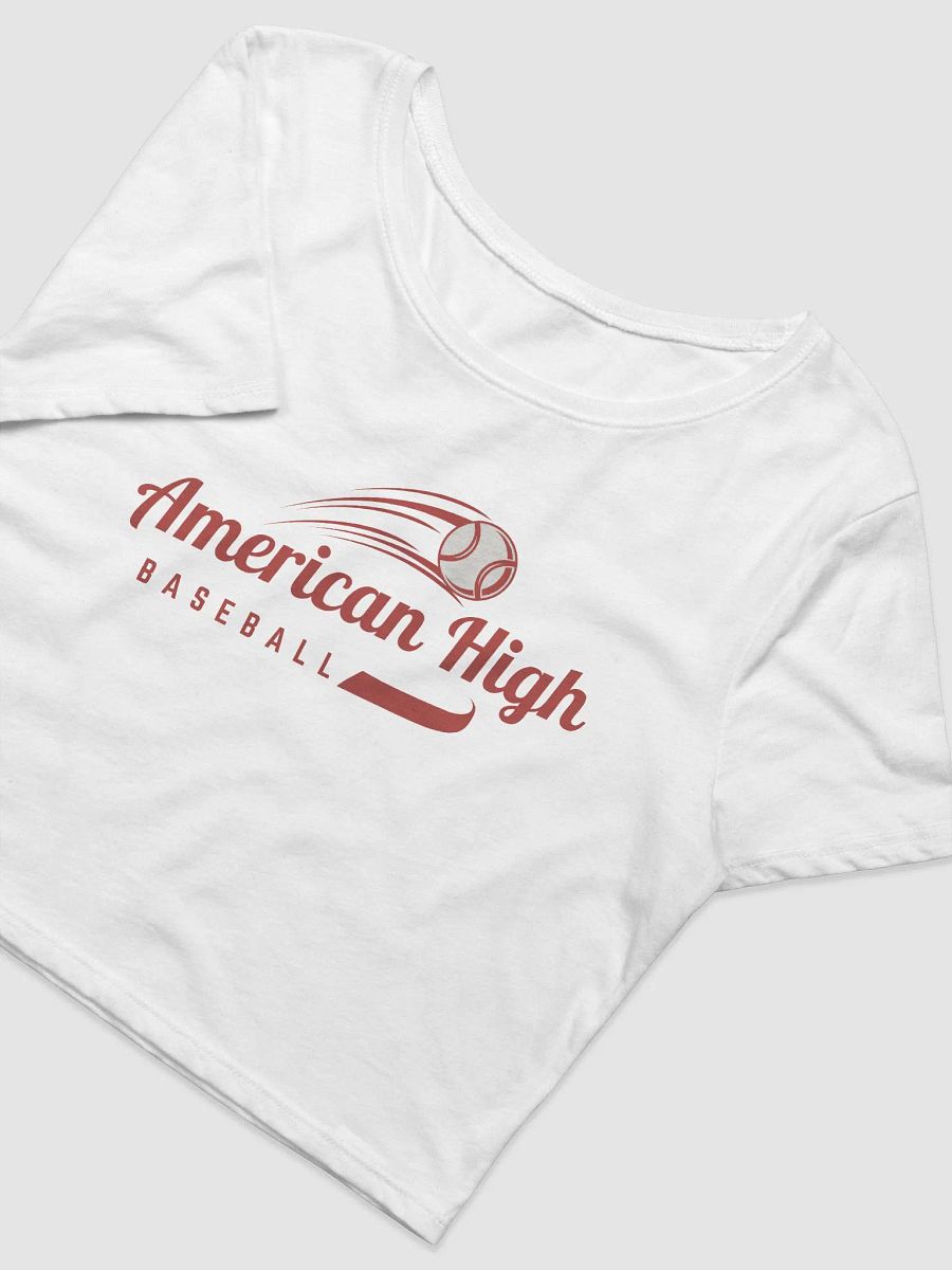 Baseball baby tee product image (3)