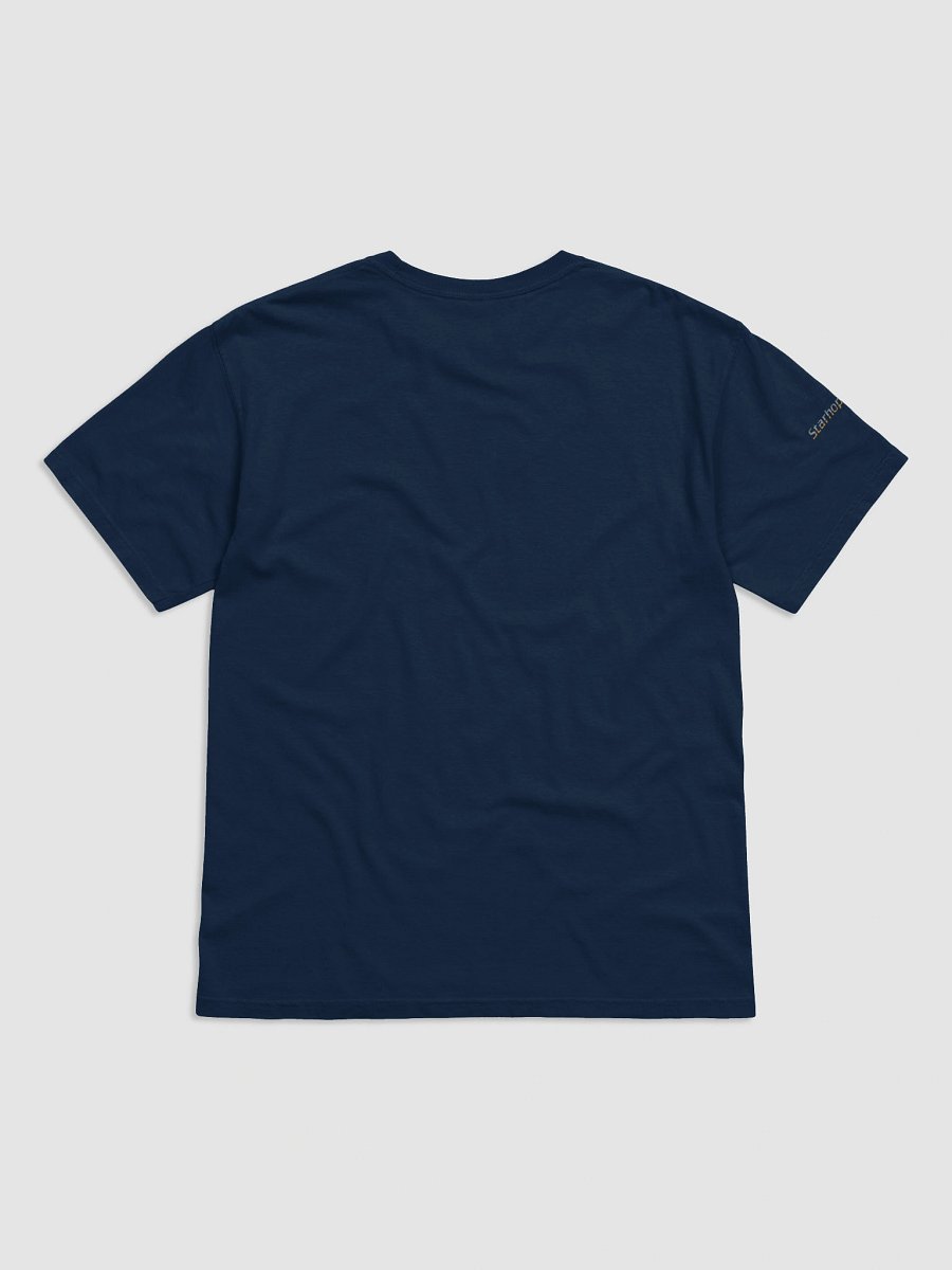 Starhop Digital Dual Logo Navy Blue Cotton T-Shirt product image (2)