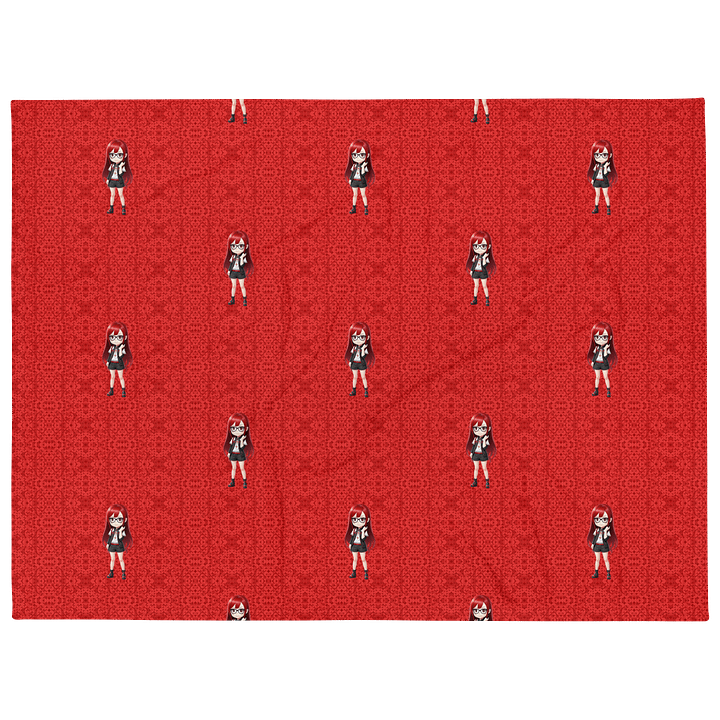 (Red CHIBI) K Throw Blanket product image (2)