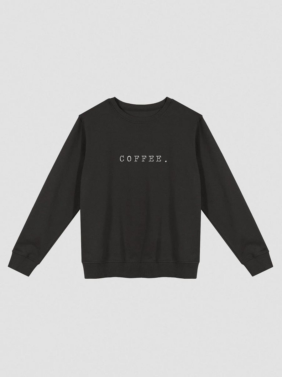 COFFEE. embroidered sweatshirt product image (1)
