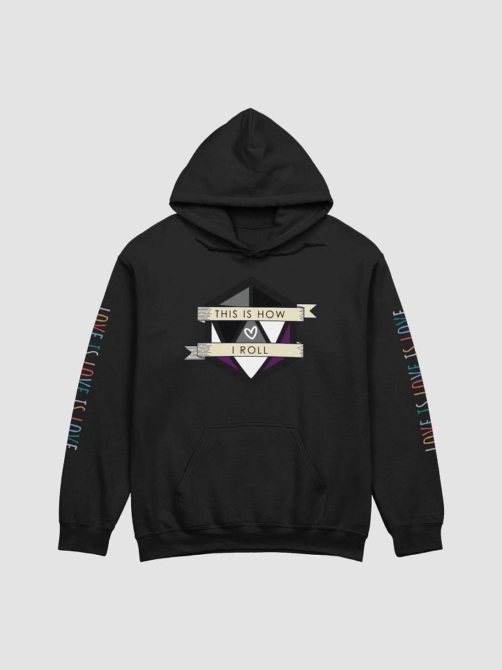 D20 This is How I Role - Asexual Hoodie product image (1)
