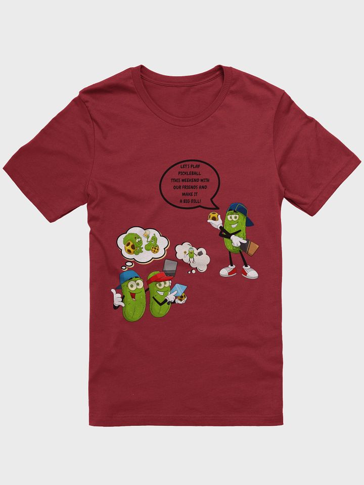 Pickleball Make It A Big Dill Supersoft T-Shirt product image (7)
