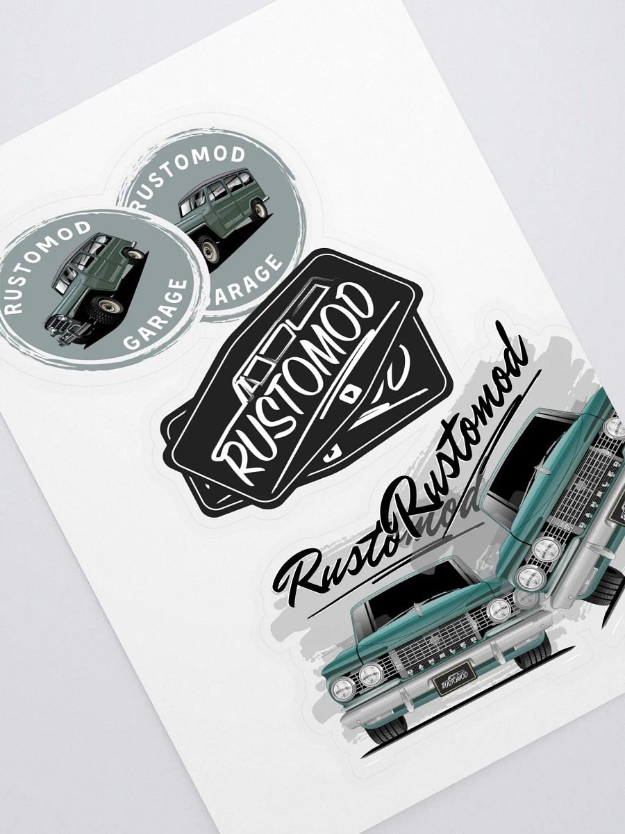 Rustomod Sticker Sheet product image (2)