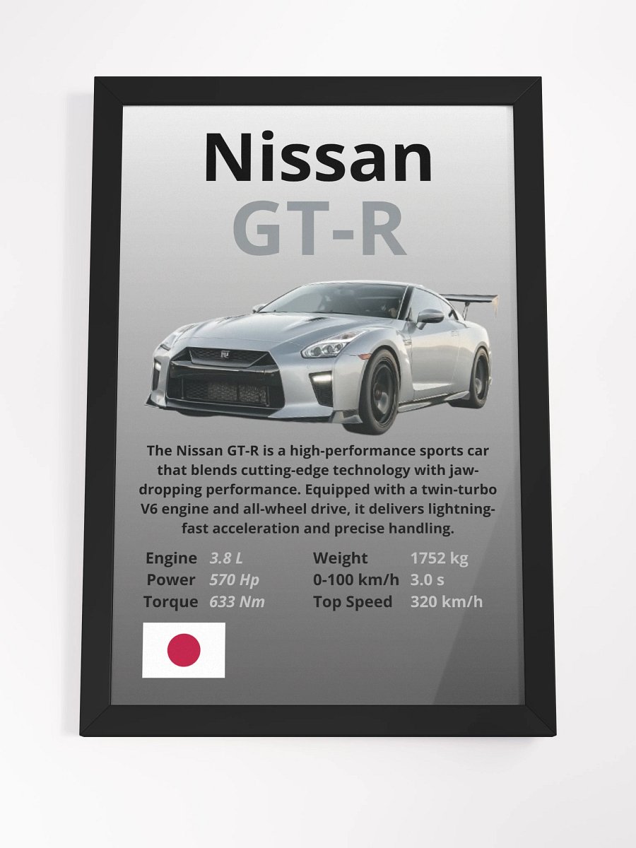 Nissan GT-R Wall Poster product image (4)