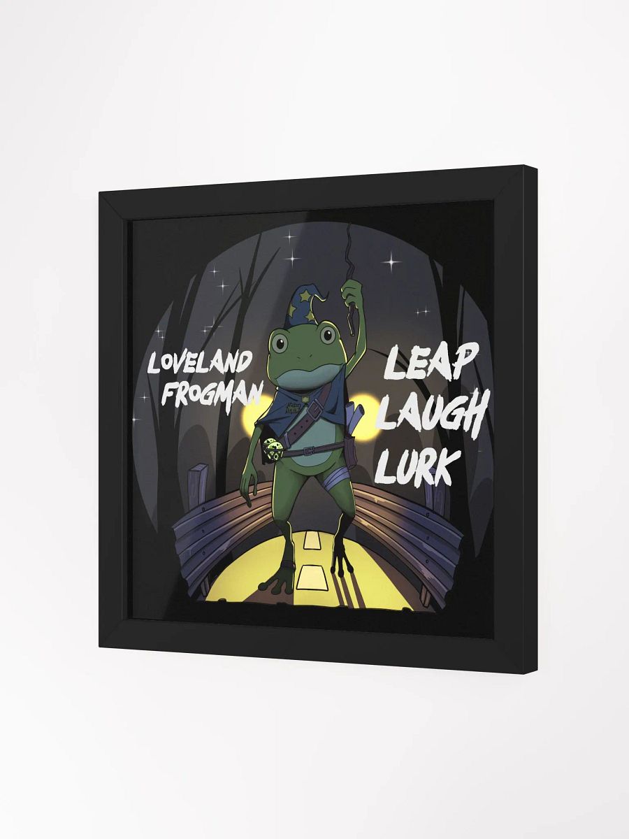 Loveland Frogman Poster with Frame product image (2)