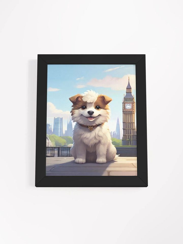 Puppy Love in London Framed Poster product image (5)