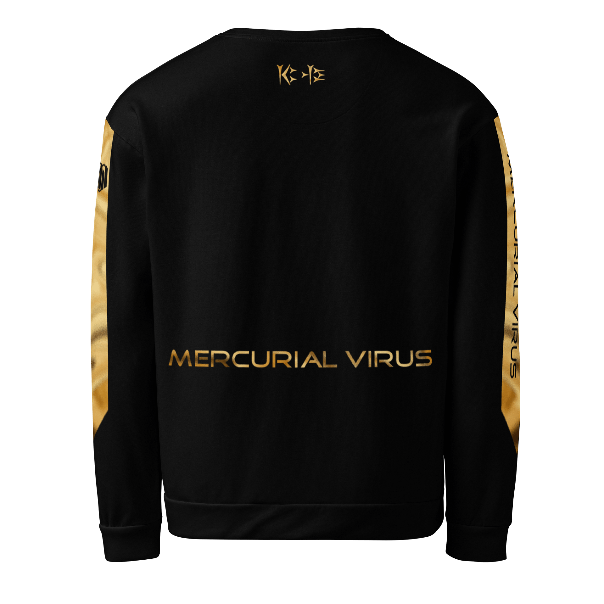 Mercurial Virus Gold Shimmer Black Jumper product image (2)