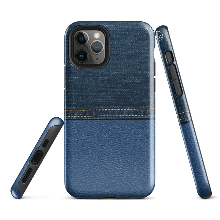 Denim & Leather Tough Case for iPhone® product image (1)