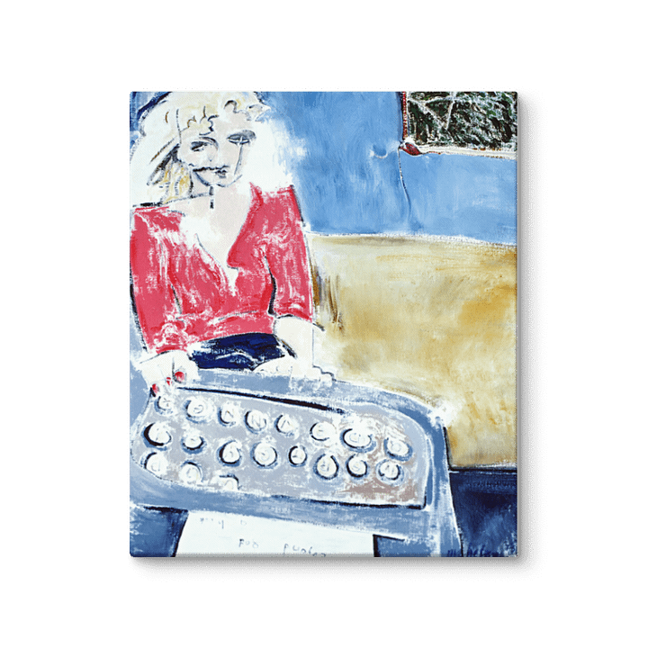 Beyond God (1984) on canvas (20" x 24") product image (2)