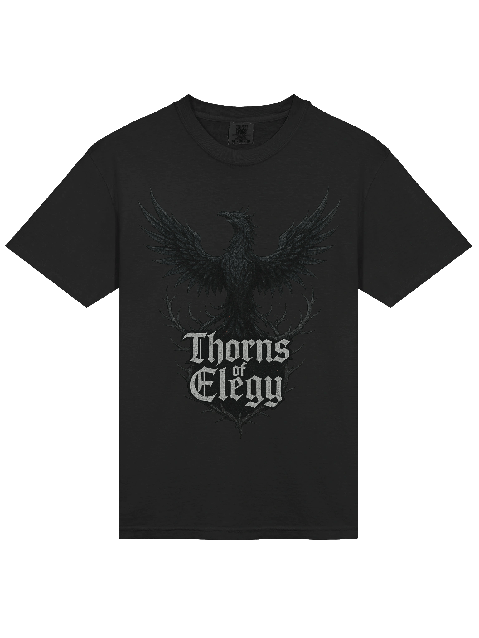 Thorns of Elegy – Shadow Raven Tee product image (3)