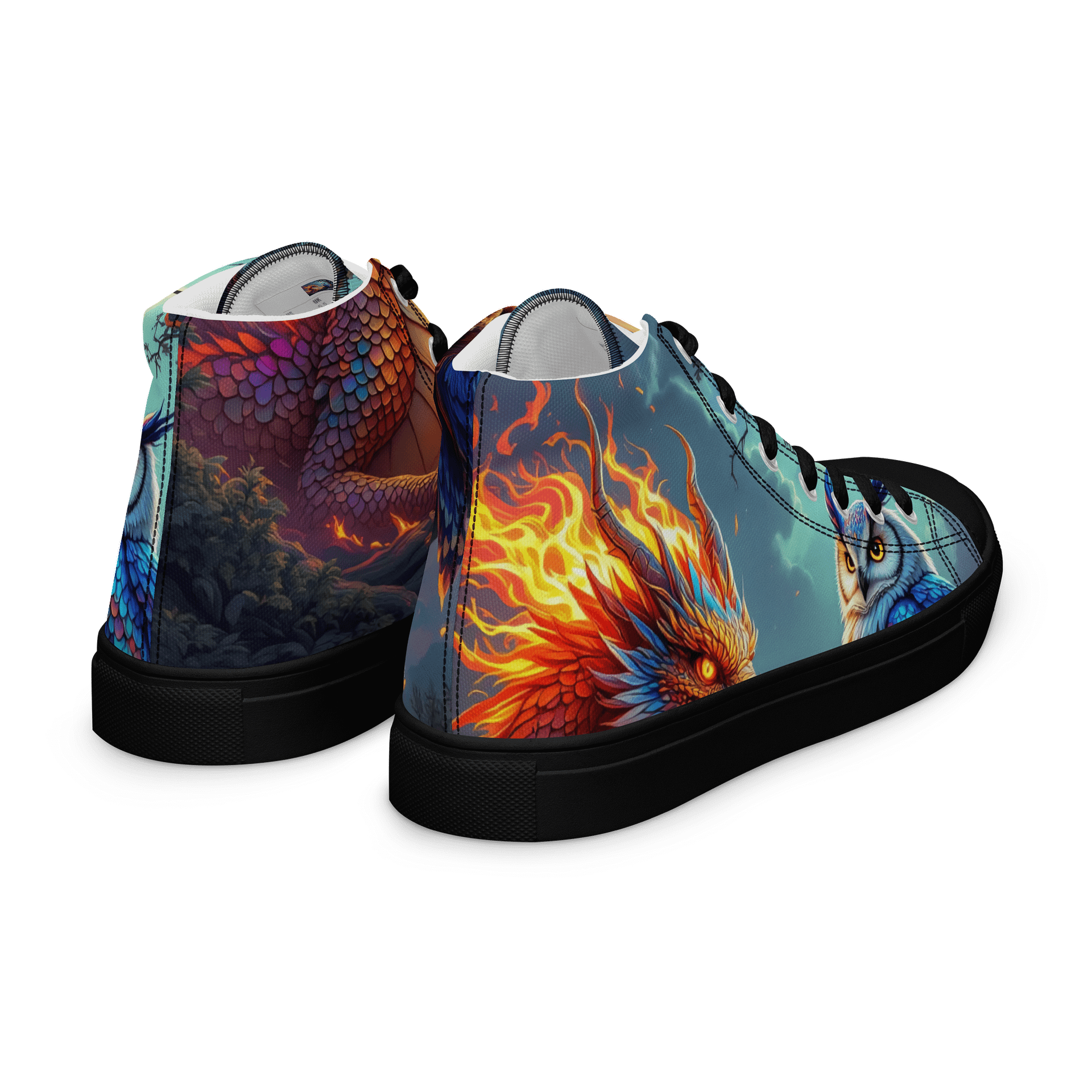 fire dragon and owl collection product image (7)