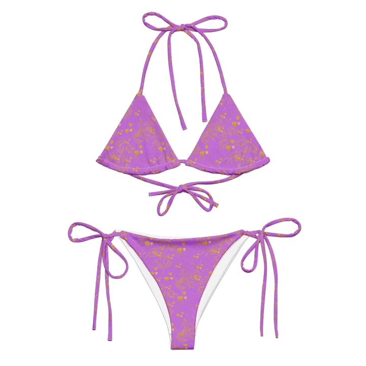Golden Garden Recycled String Bikini product image (1)
