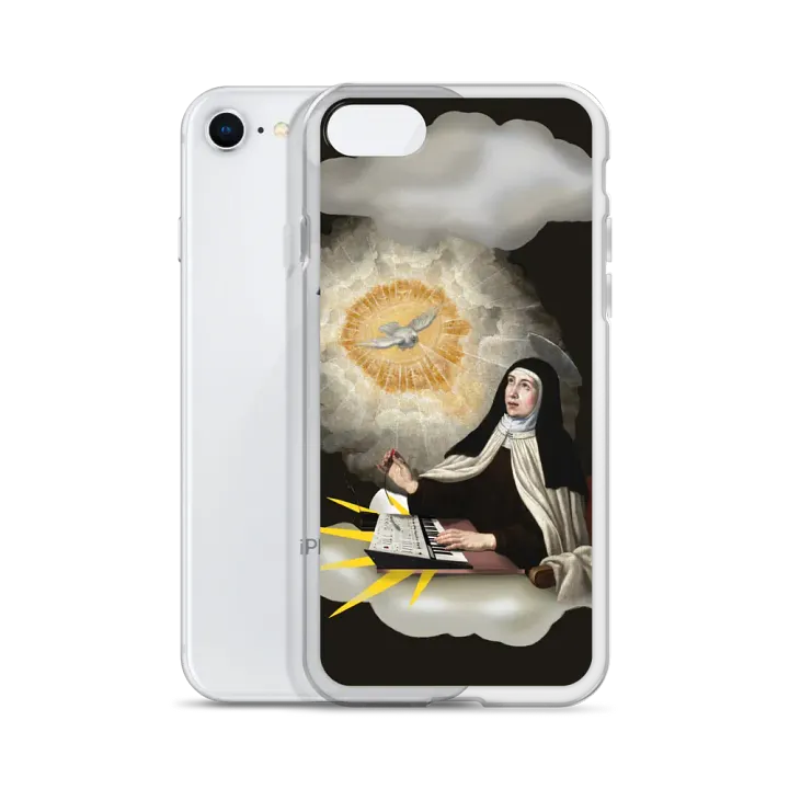 Santa Teresa de Odyssey by Frank Fonik, Techno EDM Clear Case for iPhone® product image (2)