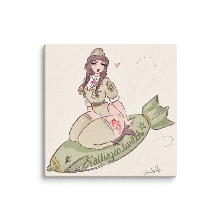 She's The Bomb - Canvas Print product image (1)