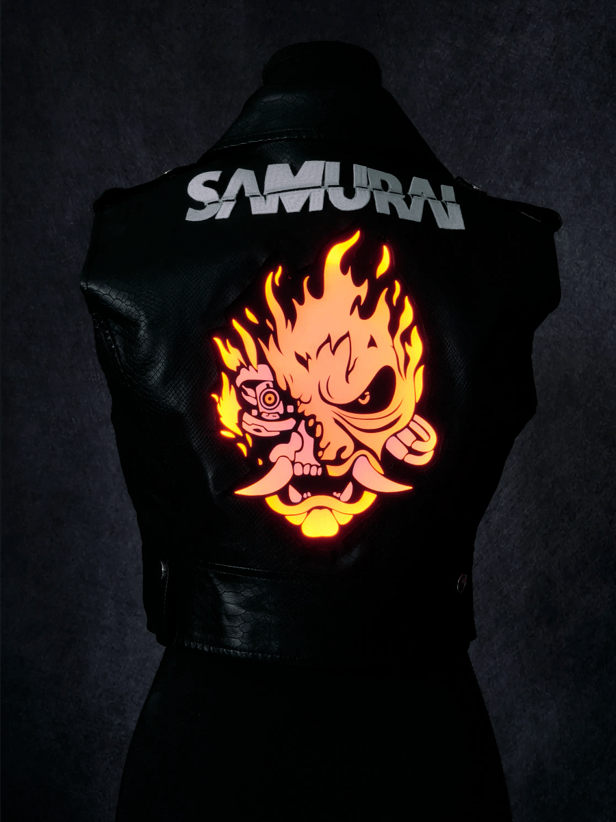 Cyberpunk 2077 - Afterlife Luminous Rocker Vest [Prebuilt LED Jacket] product image (5)