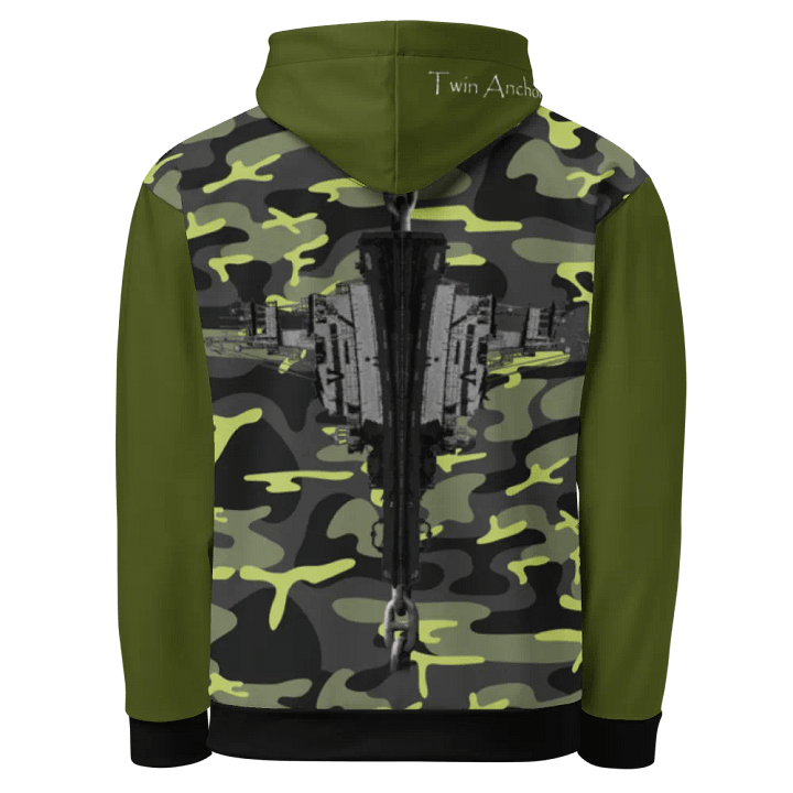Camouflage & Green Hudson VB-chain Hoodie product image (1)