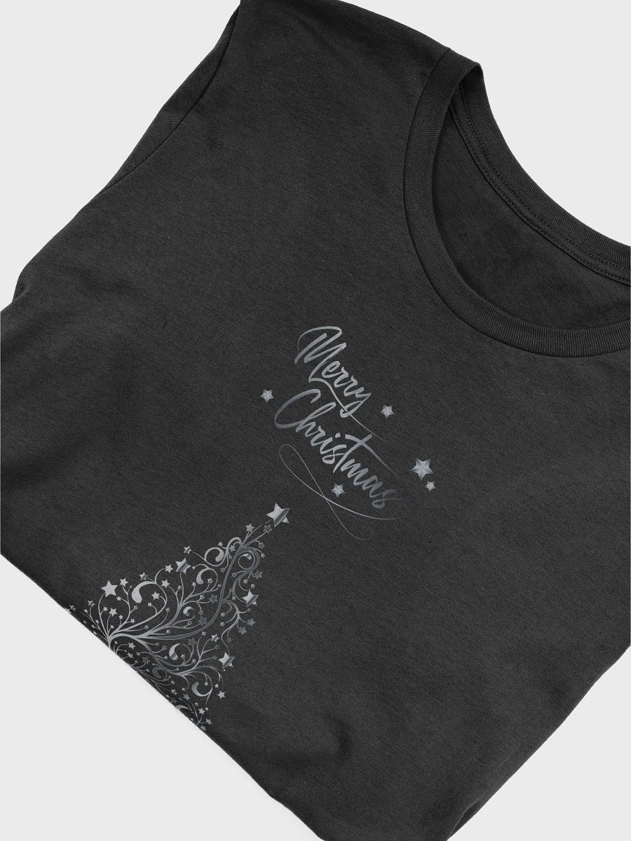 Silver Christmas Tree Merry Christmas T-Shirt - Silver product image (5)