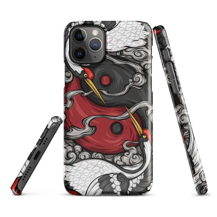Yin-Yang Cranes iPhone Snap Case product image (2)
