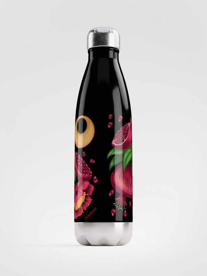 Pastel Poms Stainless Steel Water Bottle product image (2)