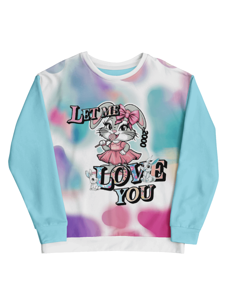 Let me love you-Recycled Unisex Sweatshirt product image (2)