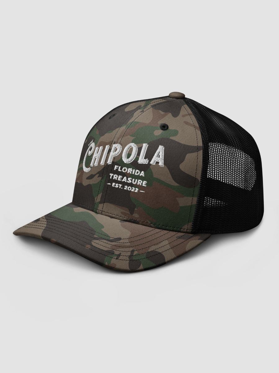 The Chipola Camouflage Trucker Hat product image (4)