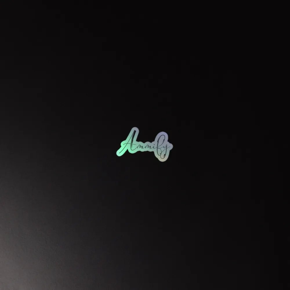 Ammify Hologram Sticker product image (4)