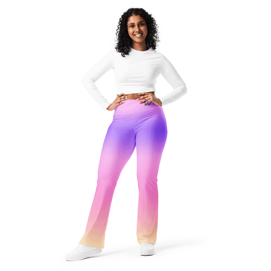 Sunset Gradient and DiesmaHeart Flare Leggings product image (8)