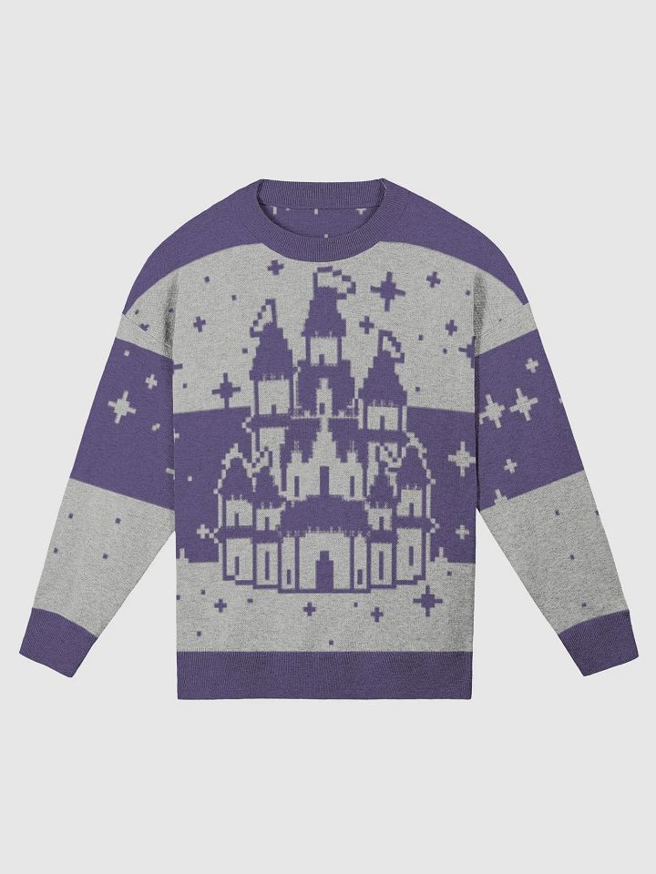 Purple Christmas Castle Jumper product image (3)