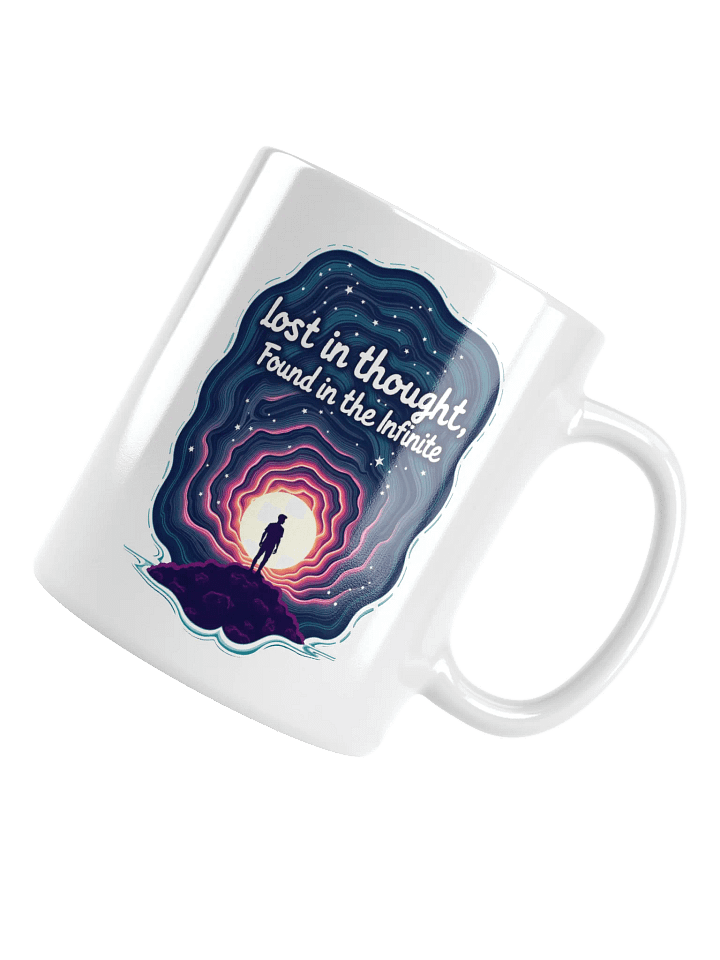 Lost In Thought, Found In The Infinite Mug product image (1)