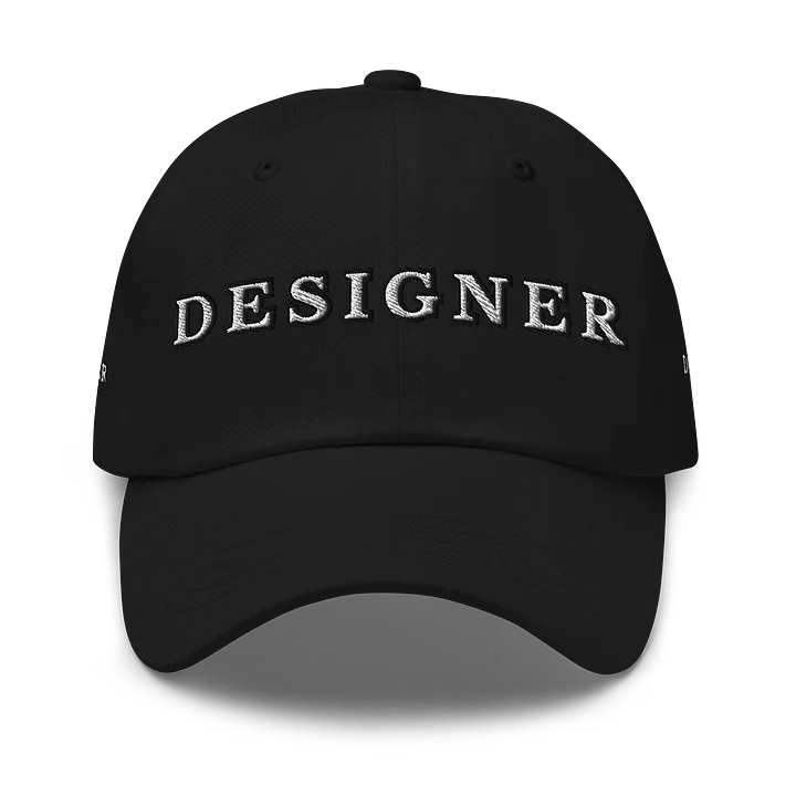 Designer Classic Cap with buckle product image (1)