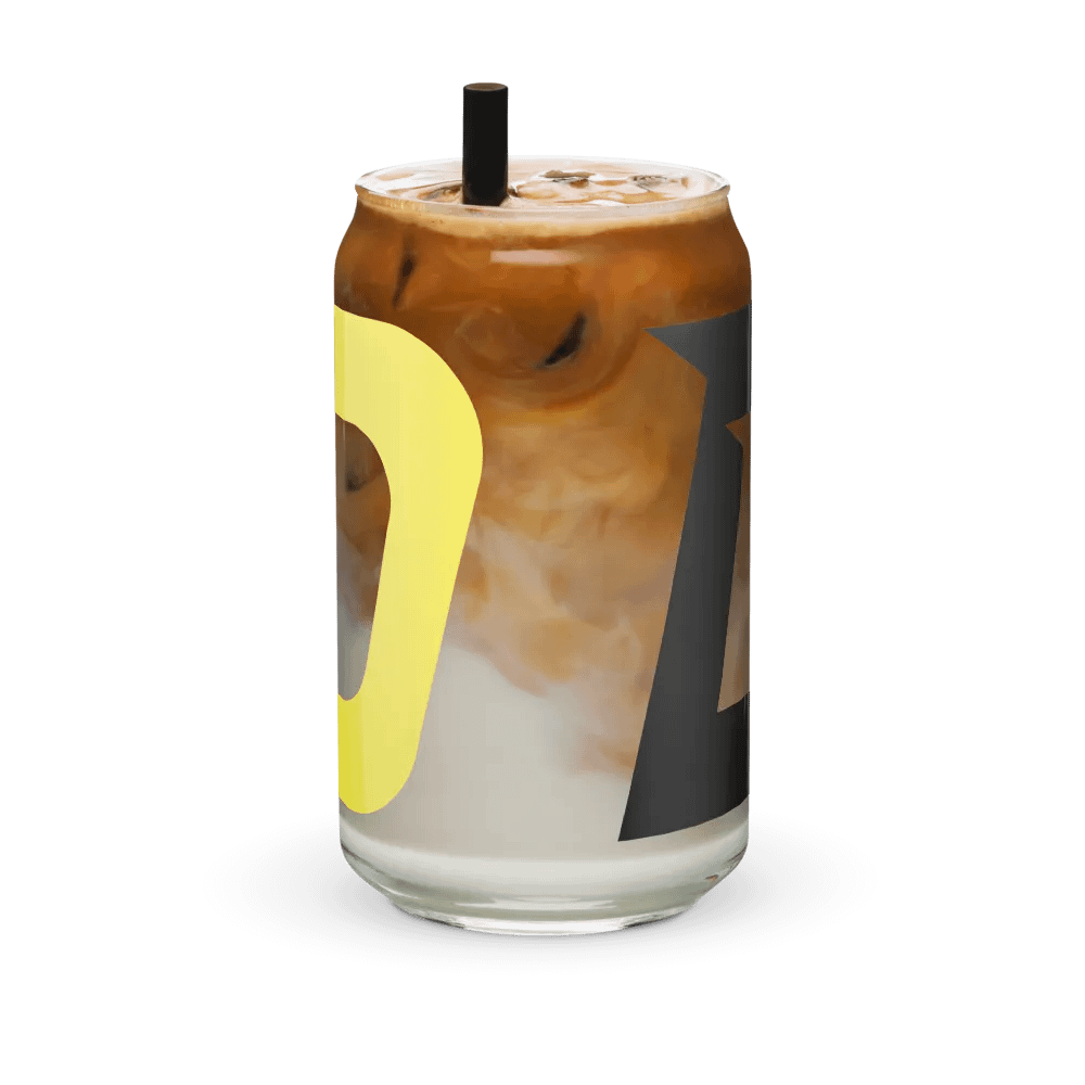 Double Logo Glass Cup product image (6)